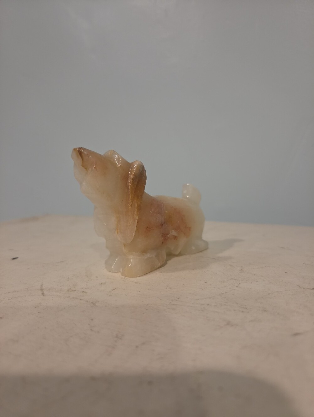 White Quartz Dog